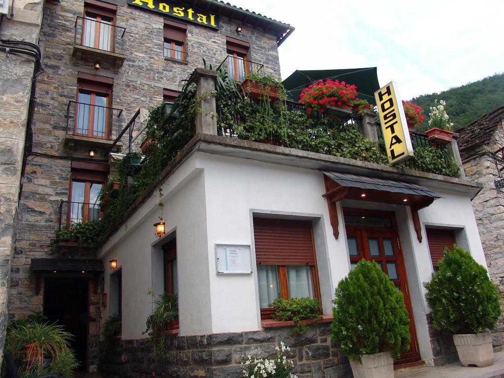 Hostal Pirineos Sarvisé Esterno foto